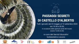 I giovedi' d'estate speciale visita serale ai passaggi segreti di castello d'albertis